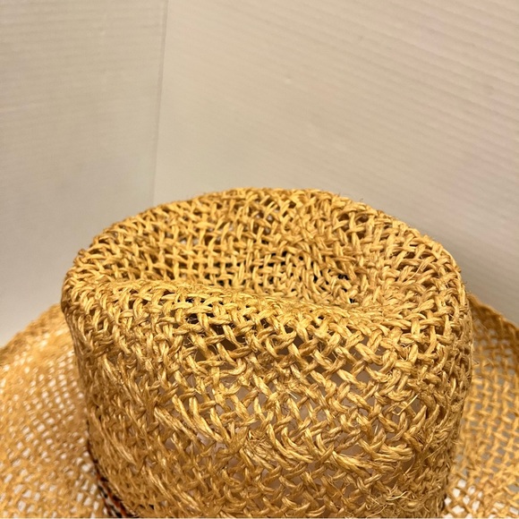 Vintage Resistol Stagecoach Straw Cowboy Hat Size 6-3/4 - Picture 6 of 12